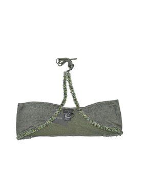 Outcast Rai Top in Forest Green